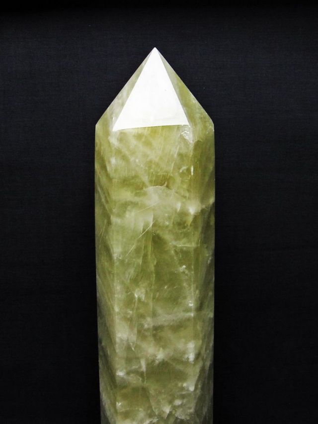 3.1Kgシトリン水晶六角柱[T719-4951]