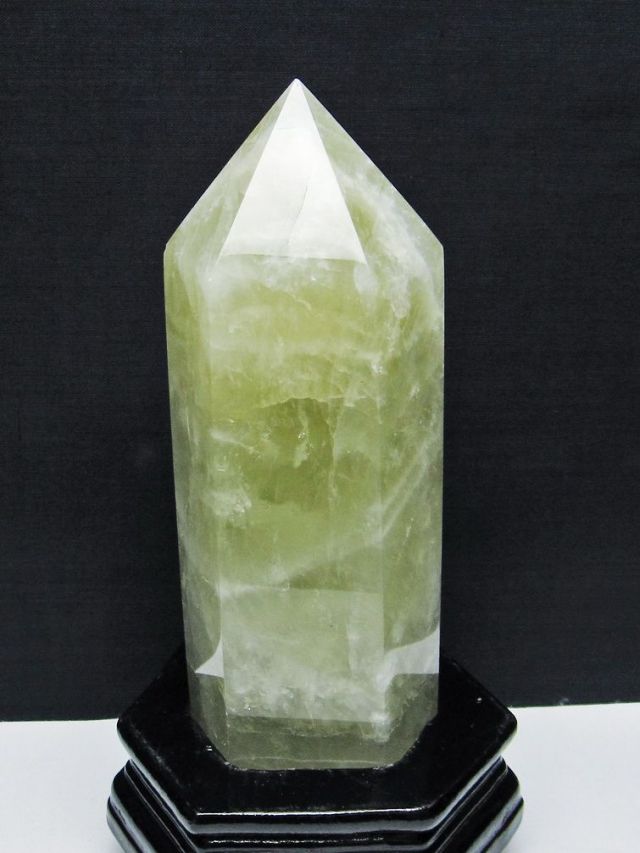 1.1Kgシトリン水晶六角柱 [t719-5112]