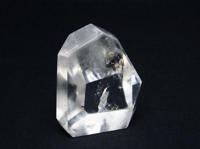 ヒマラヤ水晶 原石 大型結晶 虹入り 天然石 パワーストーン 虹入りヒマラヤ水晶原石[T72-2382]