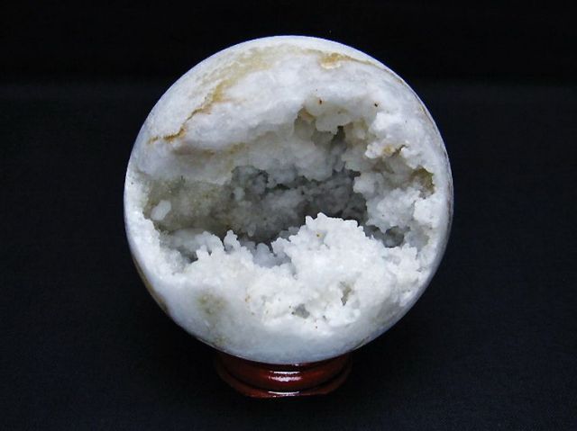 モロッコ産水晶 笑口丸玉 72mm [T722-714]