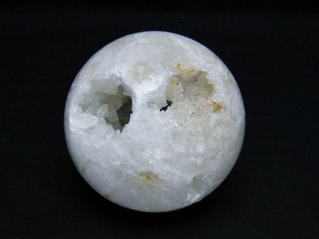 モロッコ産水晶 笑口丸玉 68mm [T722-916]