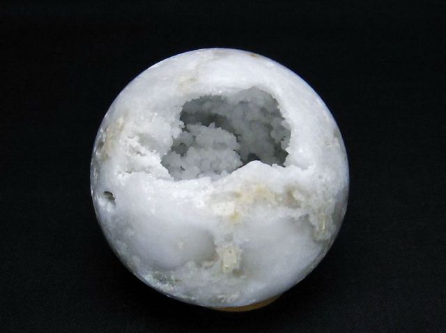 モロッコ産水晶 笑口丸玉 56mm [T722-926]