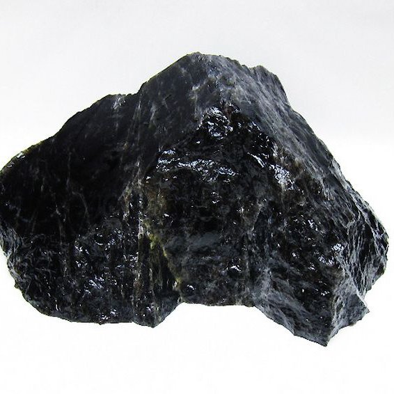 モリオンの原石 743g ブラジル産モリオン原石/天然黒水晶（中型743g/ナチュラルポイント