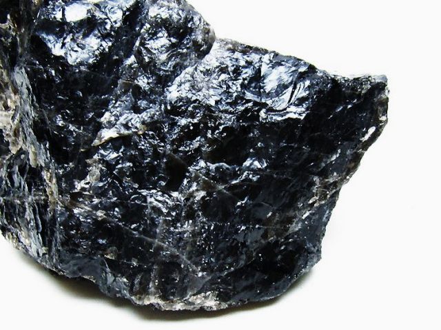 2.1Kgモリオン 純天然 黒水晶 原石 [t724-2909]