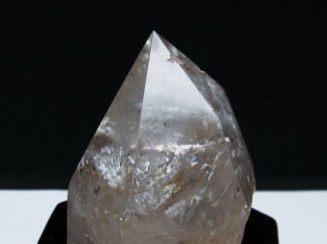 ✳️超凄✨びっしり密集したトルマリン✨虹入り ルチルインクォーツ 六角柱