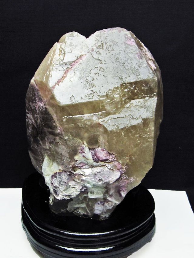 5Kgシトリン水晶 雲母入り 原石[T726-1270]