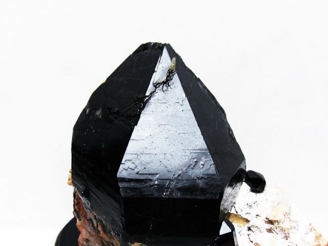 高品質]ブラジル産モリオン原石/天然黒水晶（中型1.49kg