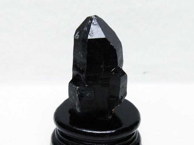 山東省産 モリオン 純天然 黒水晶 原石[T728-2338]