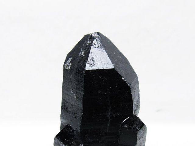 山東省産 モリオン 純天然 黒水晶 原石[T728-2338]