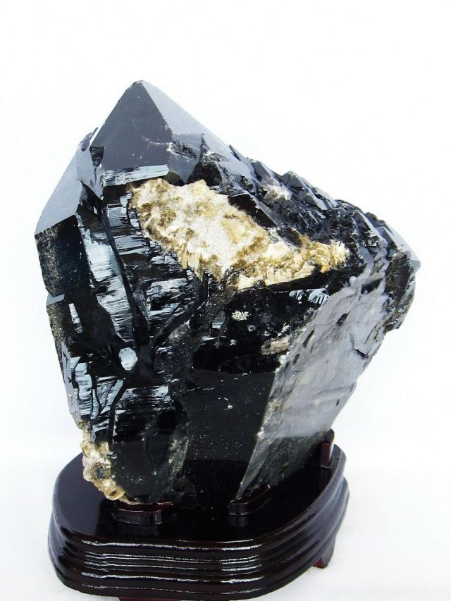 10.3Kg山東省産 モリオン 純天然 黒水晶 クラスター[T728-2417]