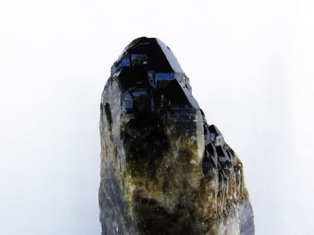 21.5Kgモリオン 純天然 黒水晶 カテドラルライブラリー水晶原石同梱不可[T735-3773]