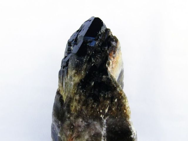 21.5Kgモリオン 純天然 黒水晶 カテドラルライブラリー水晶原石同梱不可[T735-3773]
