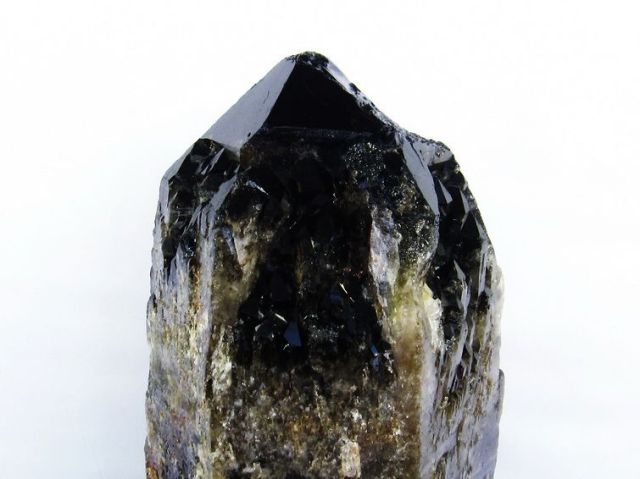 26.4Kgモリオン 純天然 黒水晶 カテドラルライブラリー水晶原石同梱不可[T735-3781]