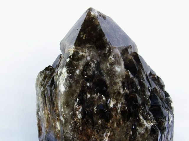 30.3Kgモリオン 純天然 黒水晶 カテドラルライブラリー水晶原石同梱不可[T735-3789]