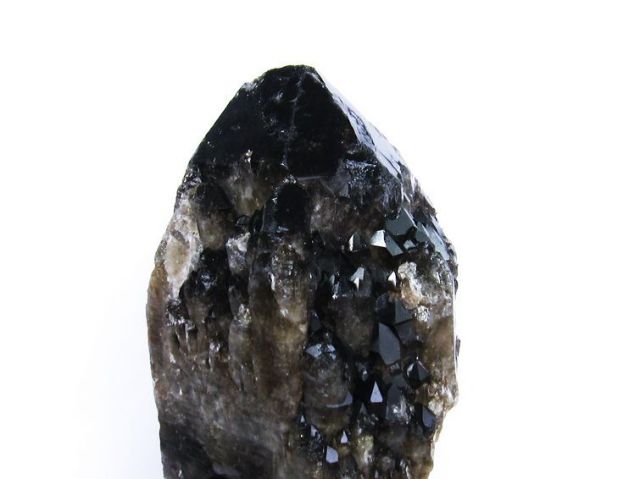 19Kgモリオン 純天然 黒水晶 カテドラルライブラリー水晶原石同梱不可[T735-3818]