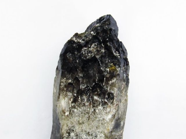 20.4Kgモリオン 純天然 黒水晶 カテドラルライブラリー水晶原石同梱不可[T735-3826]