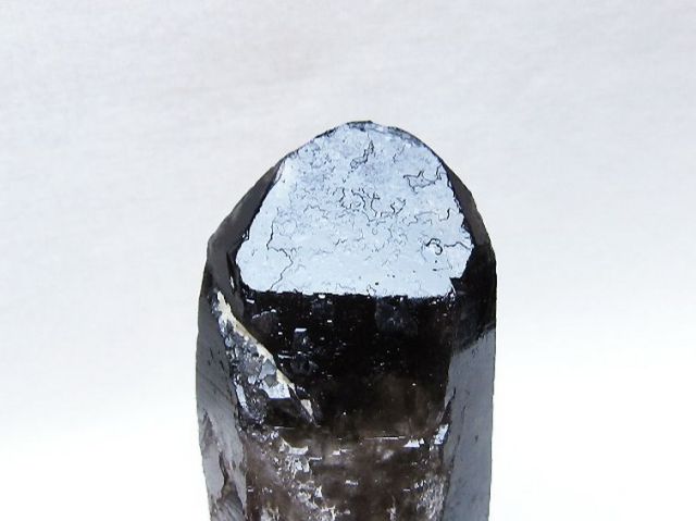 モリオン 純天然 黒水晶 原石 [t735-4239]