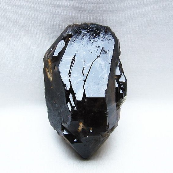 モリオン 純天然 黒水晶 原石 [t735-4256]