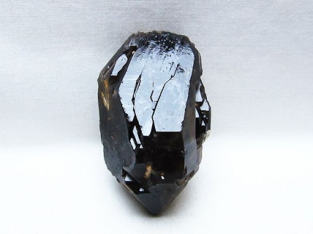 モリオン 純天然 黒水晶 原石 [t735-4256]
