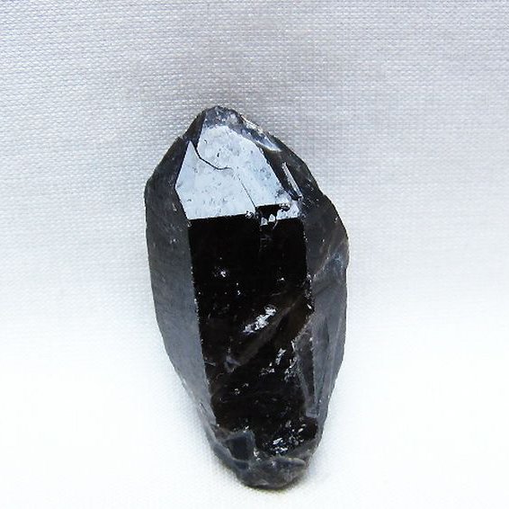 モリオン 純天然 黒水晶 原石 [t735-4273]