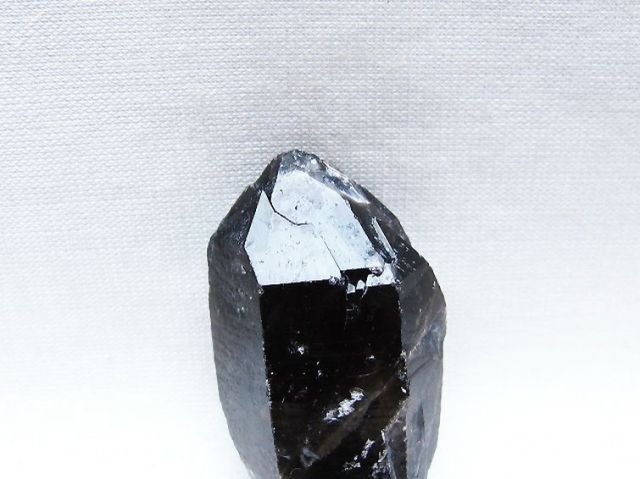 モリオン 純天然 黒水晶 原石 [t735-4273]