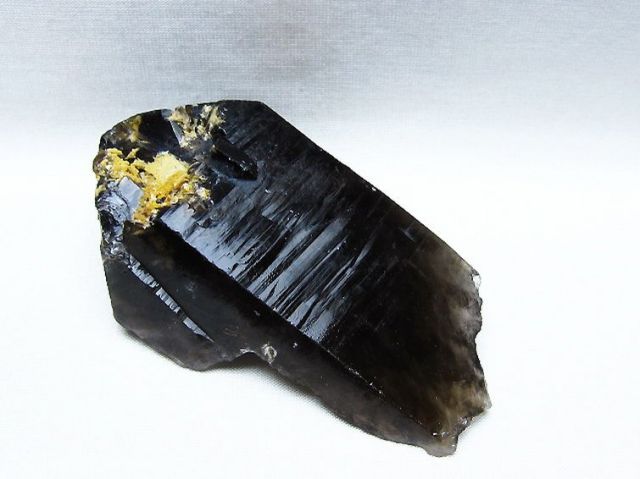 モリオン 純天然 黒水晶 原石 [t735-4316]