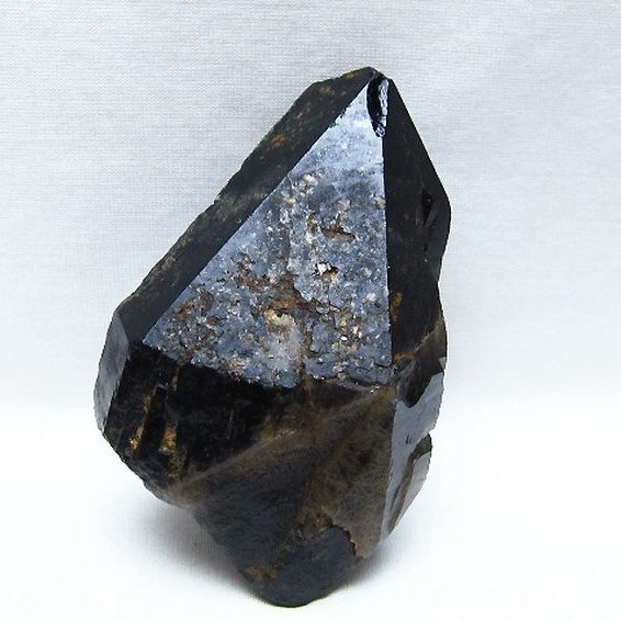 モリオン 純天然 黒水晶 原石 [t735-4363]