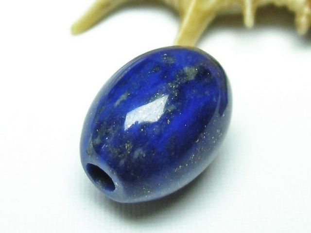 ラピスラズリ 円柱形 ビーズ[T74-2751]