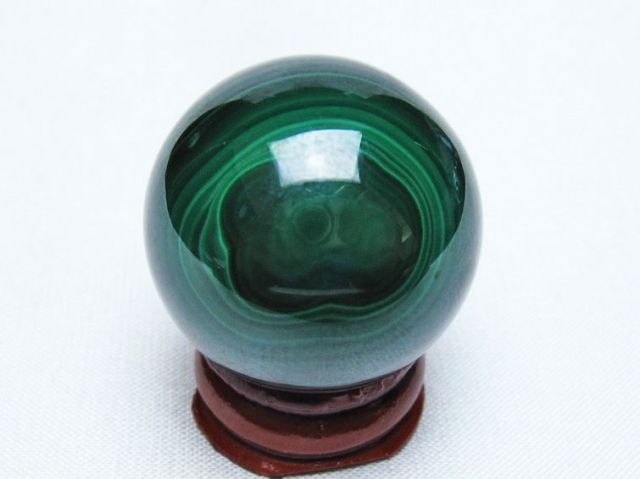 マラカイト 丸玉 32mm [t740-792]