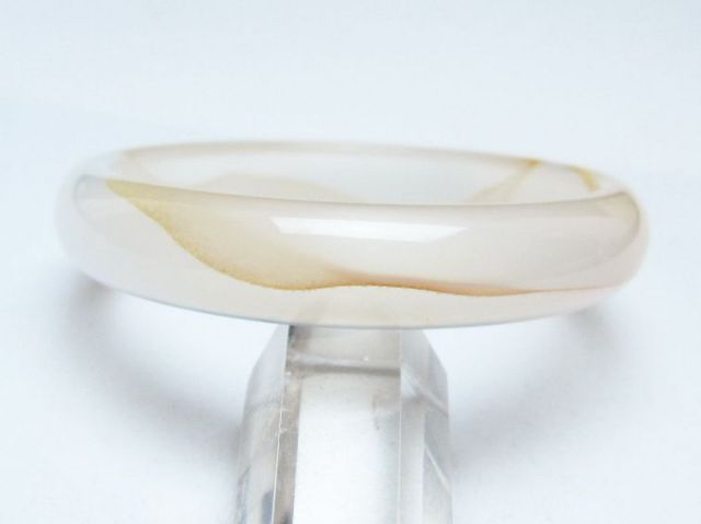 赤アゲート バングル 54mm [t752-1499]