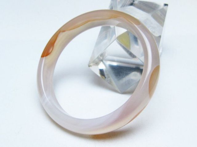 赤アゲート バングル 58mm [t752-1504]