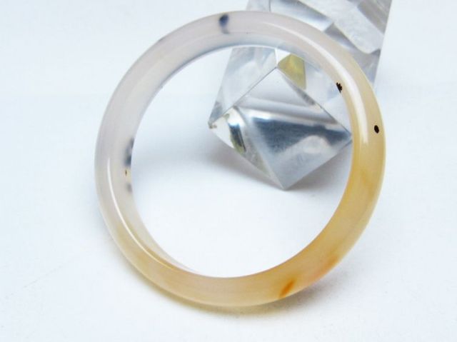 赤アゲート バングル 56mm [t752-1506]
