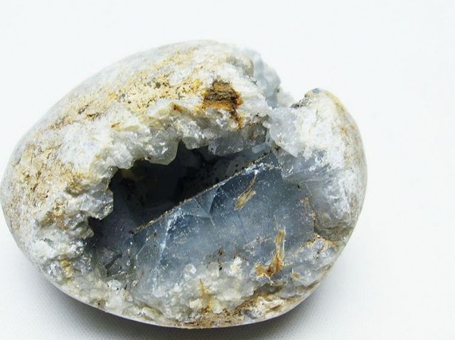 パワーストーン 天然石 セレスタイト天青石原石[T756-4792]2枚目