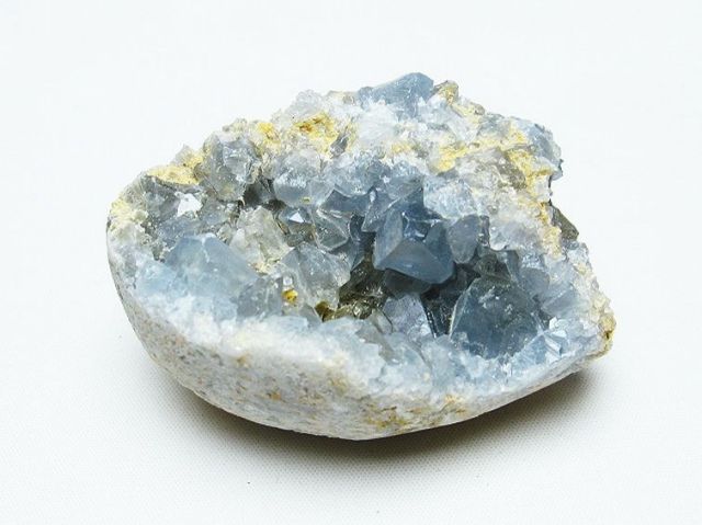 パワーストーン 天然石 セレスタイト天青石原石[T756-4807]3枚目