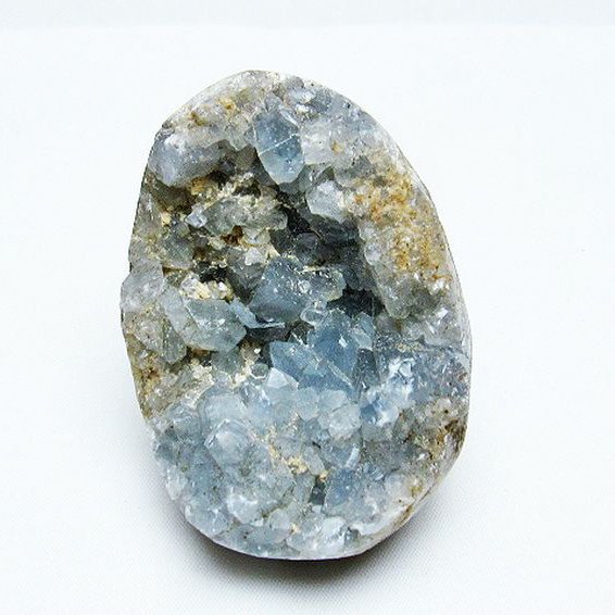 パワーストーン 天然石 セレスタイト天青石原石[T756-5681]