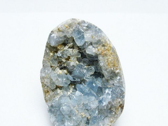 パワーストーン 天然石 セレスタイト天青石原石[T756-5681]