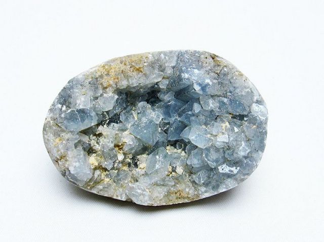 パワーストーン 天然石 セレスタイト天青石原石[T756-5681]