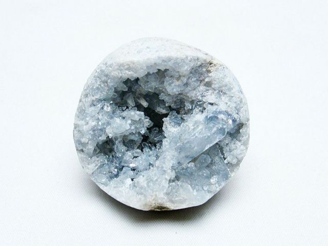 パワーストーン 天然石 セレスタイト天青石原石[T756-5711]