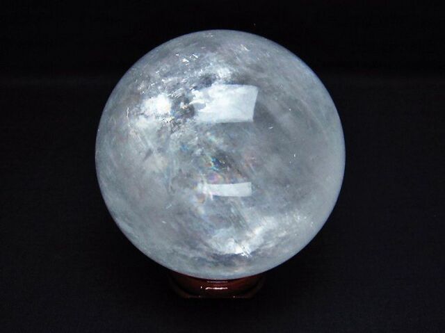 虹入りカルサイト丸玉78mm[T758-2025]