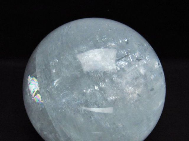 1.5Kg虹入りカルサイト丸玉 100mm [T758-2103]