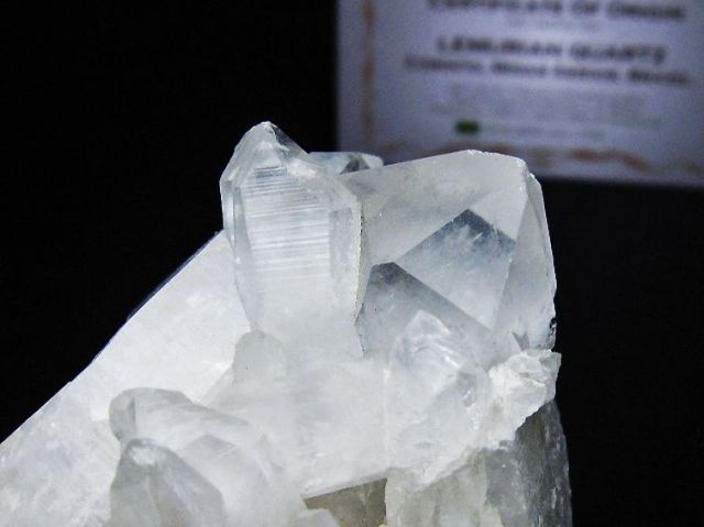 レムリアンシード 水晶 クラスター ミナスジェライス州コリント産 ※証明書付き[T759-1279]
