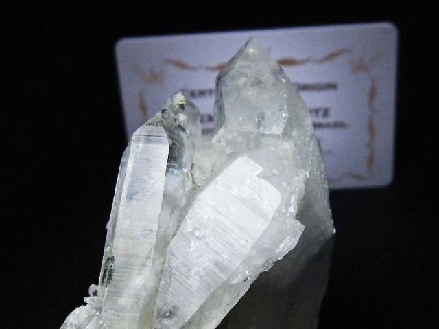 レムリアンシード 水晶 クラスター ミナスジェライス州コリント産 ※証明書付き[T759-1297]