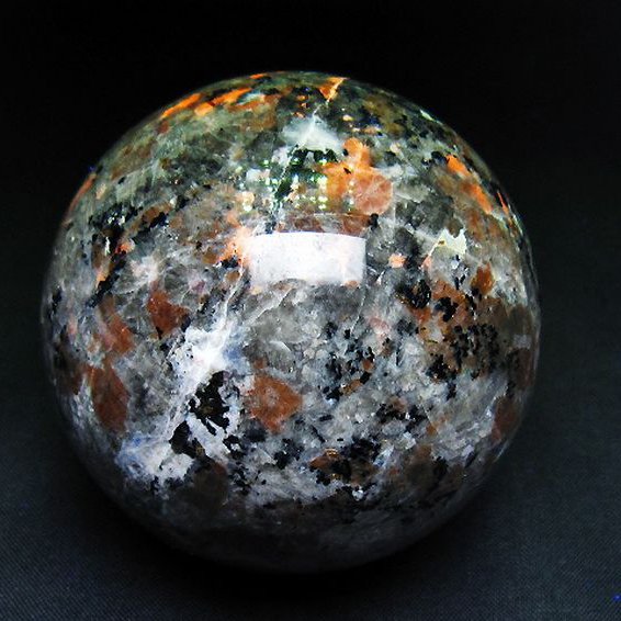 パワーストーン 天然石 ユーパーライト 丸玉 69mm [T762-2767]