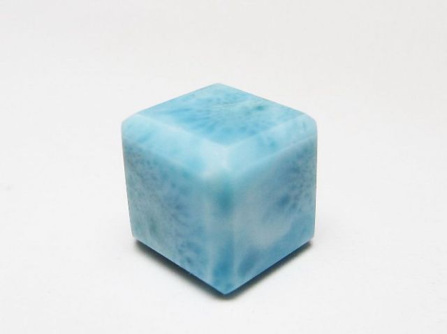 希少 美品 高品質 ラリマー 原石 表面磨き 波模様 ラリマー 原石 母岩つき ☆ 2面磨き
