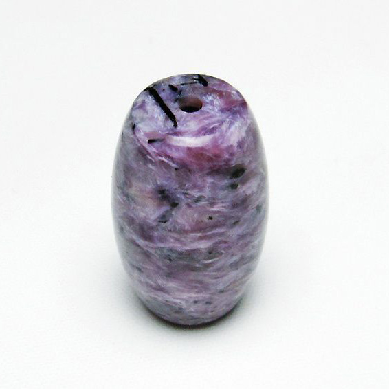 パワーストーン 天然石 チャロアイト バレル型 ビーズ[T79-5399]