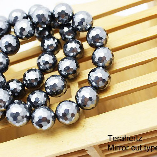 テラヘルツブレスレット 128面ミラーカット14mm 《rv》  [T793-15]