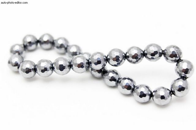 テラヘルツ鉱石 ブレスレット 128面ミラーカット 8mm [T793-23]
