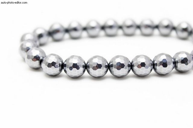 テラヘルツ鉱石 ブレスレット 128面ミラーカット 8mm [T793-23]