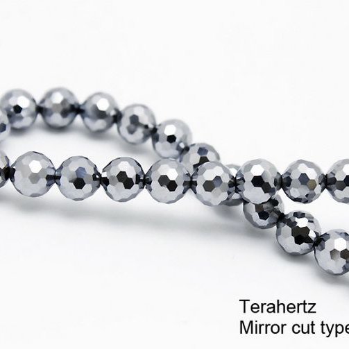 テラヘルツ鉱石 ブレスレット 128面ミラーカット 6mm [T793-39]