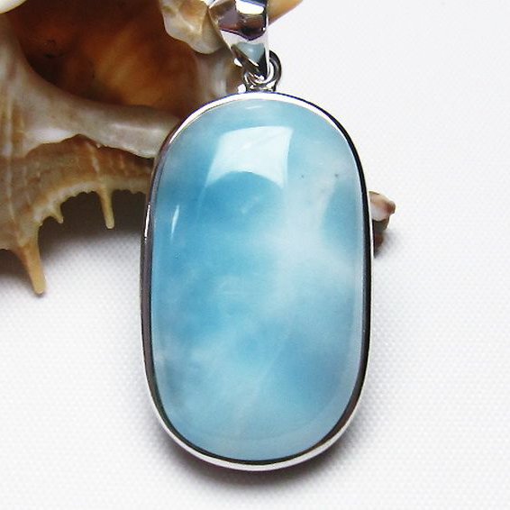 ラリマーペンダント[T8-7835]